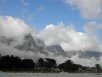 Table Mountain shrouded in mist